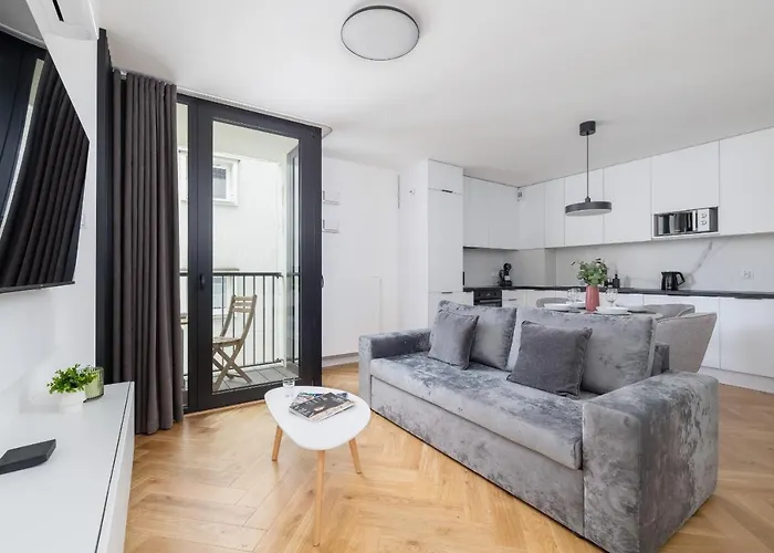 Lux Apartment Kosciuszki 39 With Parking, Gym, Sauna & Swimming Pool By Renters Prestige